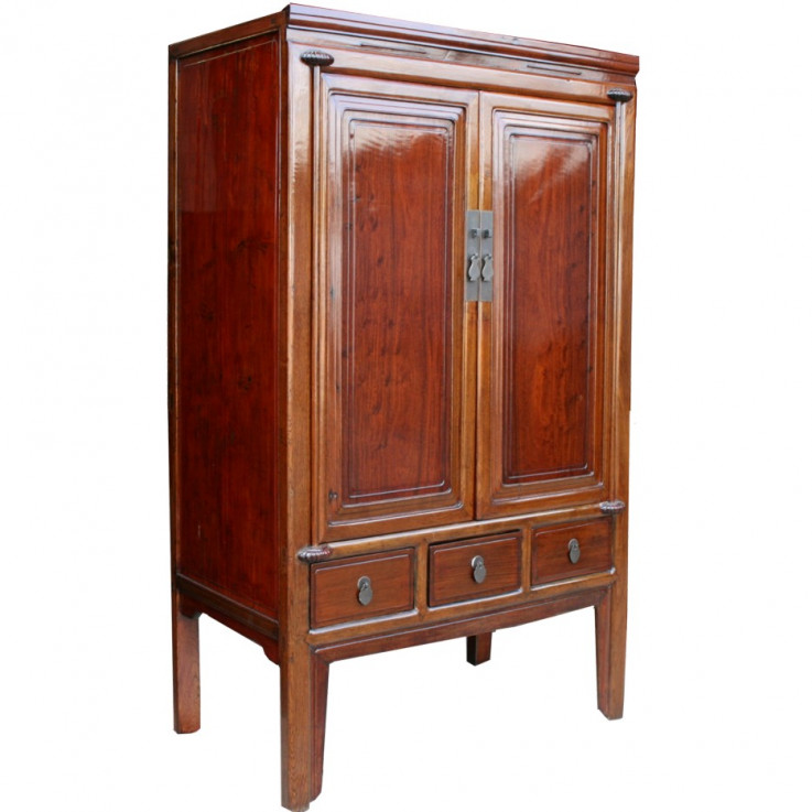 Original Brown Chinese Wedding Cabinet