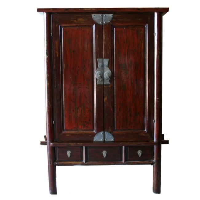 Huge Original Brown Cabinet