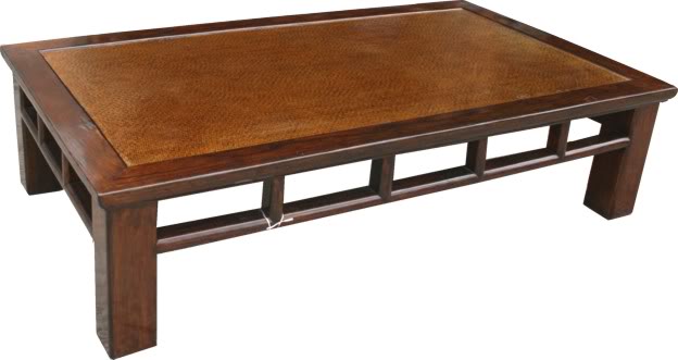 Brown Day Bed/Coffee Table