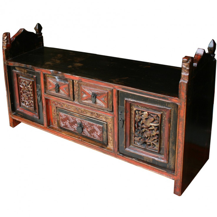 Antique Chinese Carved Chest