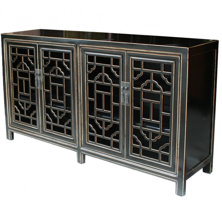 Black Lacquer Sideboard/Buffet