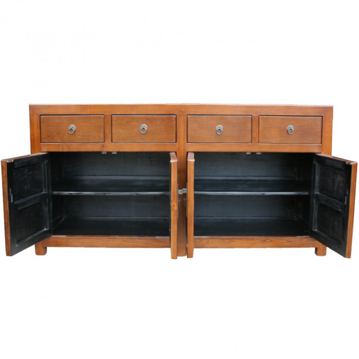 Brown Chinese Sideboard Buffet