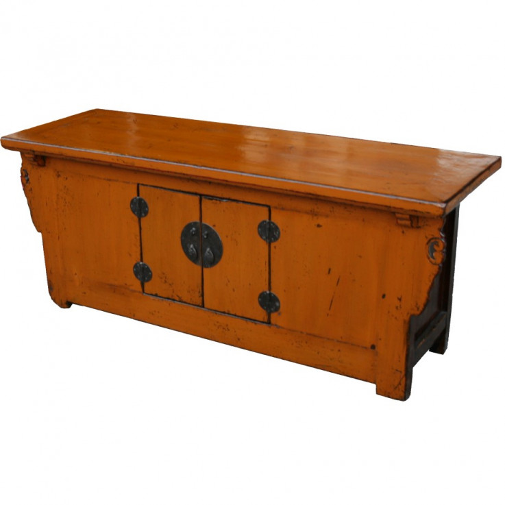 Original Orange/Yellow Sideboard w/Carvi