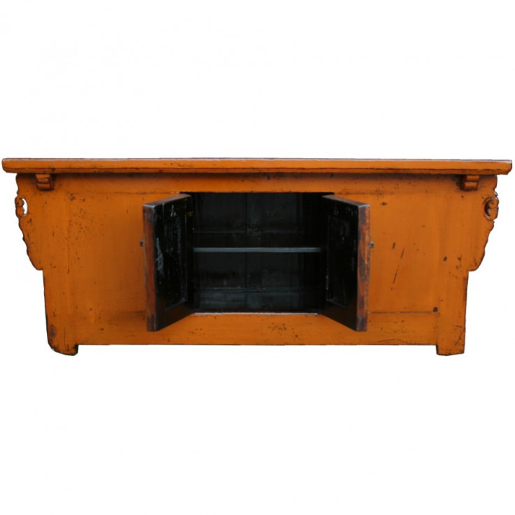 Original Orange/Yellow Sideboard w/Carvi