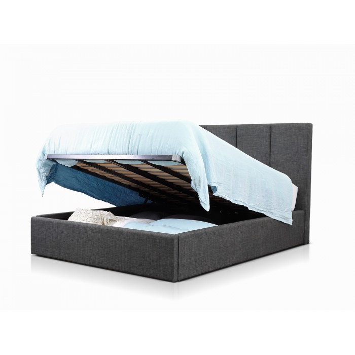 WENTWORTH LIFT CHARCOAL DOUBLE BED