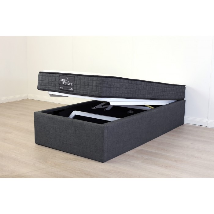 SPACE LIFT BED BASE KING SINGLE CHARCOAL