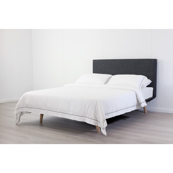 OSLO CHARCOAL KING BED FRAME