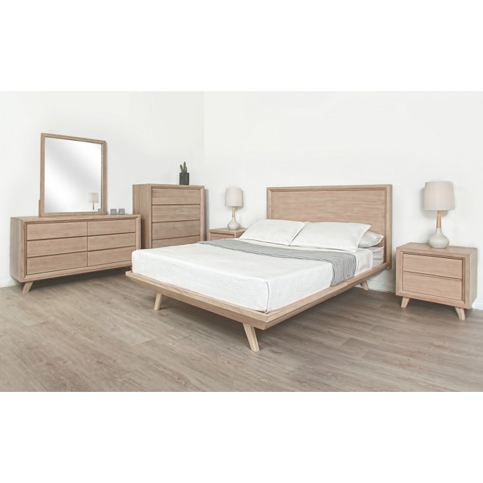 NORDIC QUEEN BED FRAME