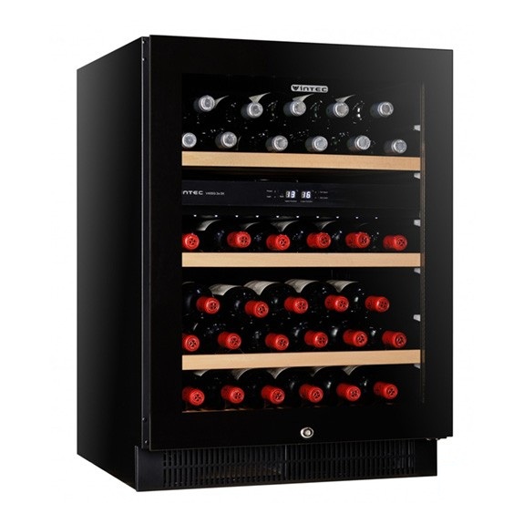 VINTEC 40-BOTTLE TWO ZONE WINE CABINET