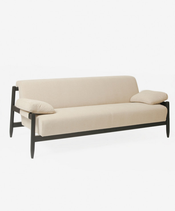 Sticks 2.5-Seat Sofa with Arm Pillow