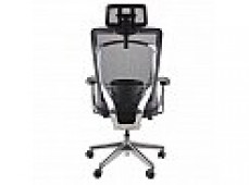 NICHOLAS TASK CHAIR HIGH MESH BACK BLACK