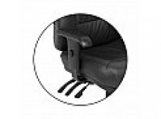 ODYSSEY TASK CHAIR LEATHER BLK