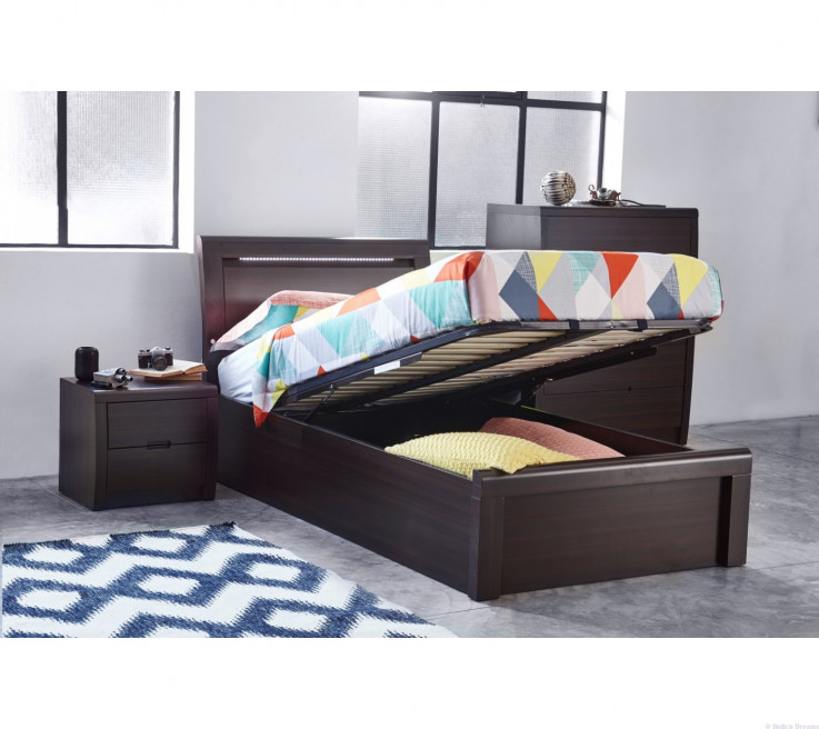 Rockhampton Walnut Kids Gaslift Bed