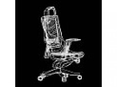 WAU 2 HIGH BACK EXEC CHAIR GREY