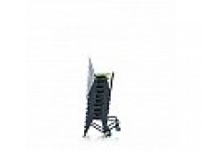 FILA2 VISITOR CHAIR WING BACK CHARCOAL