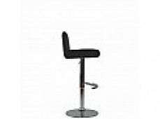 ELLEN BARSTOOL DISC CHROME GASLIFT BLACK