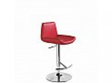 ELLEN BARSTOOL DISC CHROME GASLIFT BLACK