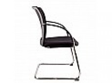 GALAXY VISITOR CHAIR CANTILEVER BLACK