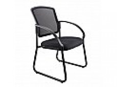 JORDAN VISITOR CHAIR MESH BACK BLK