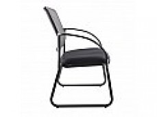 JORDAN VISITOR CHAIR MESH BACK BLK