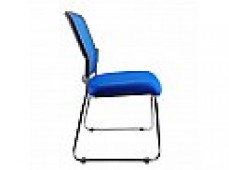 SPENCER VISITOR CHAIR MESH BACK BLUE