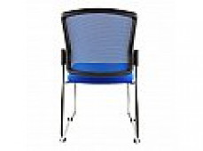 SPENCER VISITOR CHAIR MESH BACK BLUE