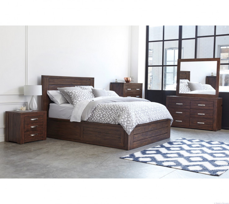 Mirage Acacia Rough Sawn Timber Bed