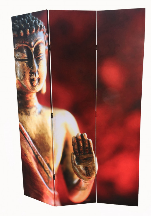 Buddha Screen Red