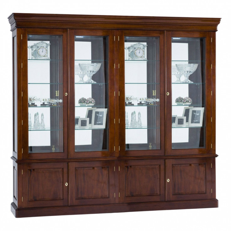 VICTORIAN DISPLAY REGENT CABINET 4 DOOR