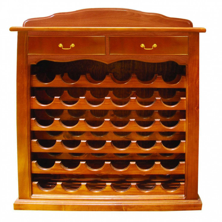 VICTORIAN WINE RACK OPEN 36 BOTTLE 