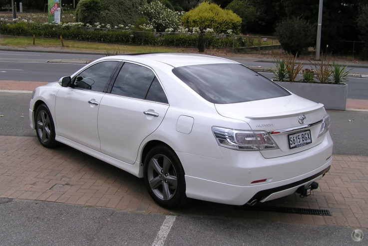 2011 Toyota Aurion White LE Auto MY10