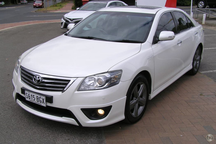 2011 Toyota Aurion White LE Auto MY10