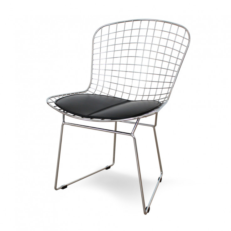 BERTOIA REPLICA CHAIR WITH PU SEAT PAD