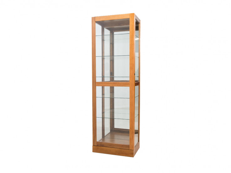 ARUBA DISPLAY CABINET – BLACKWOOD